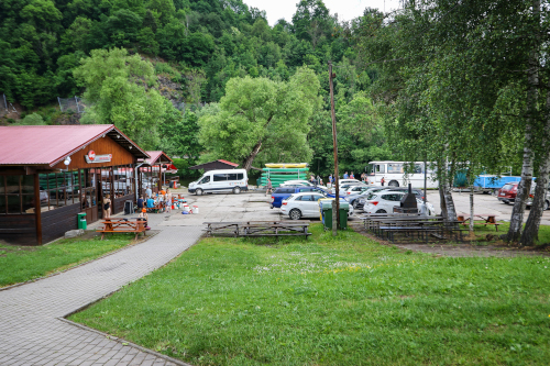 Parkoviště kemp Český Krumlov - Nové Spolí